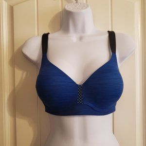 Maidenform Black/Blue  Sports Bra